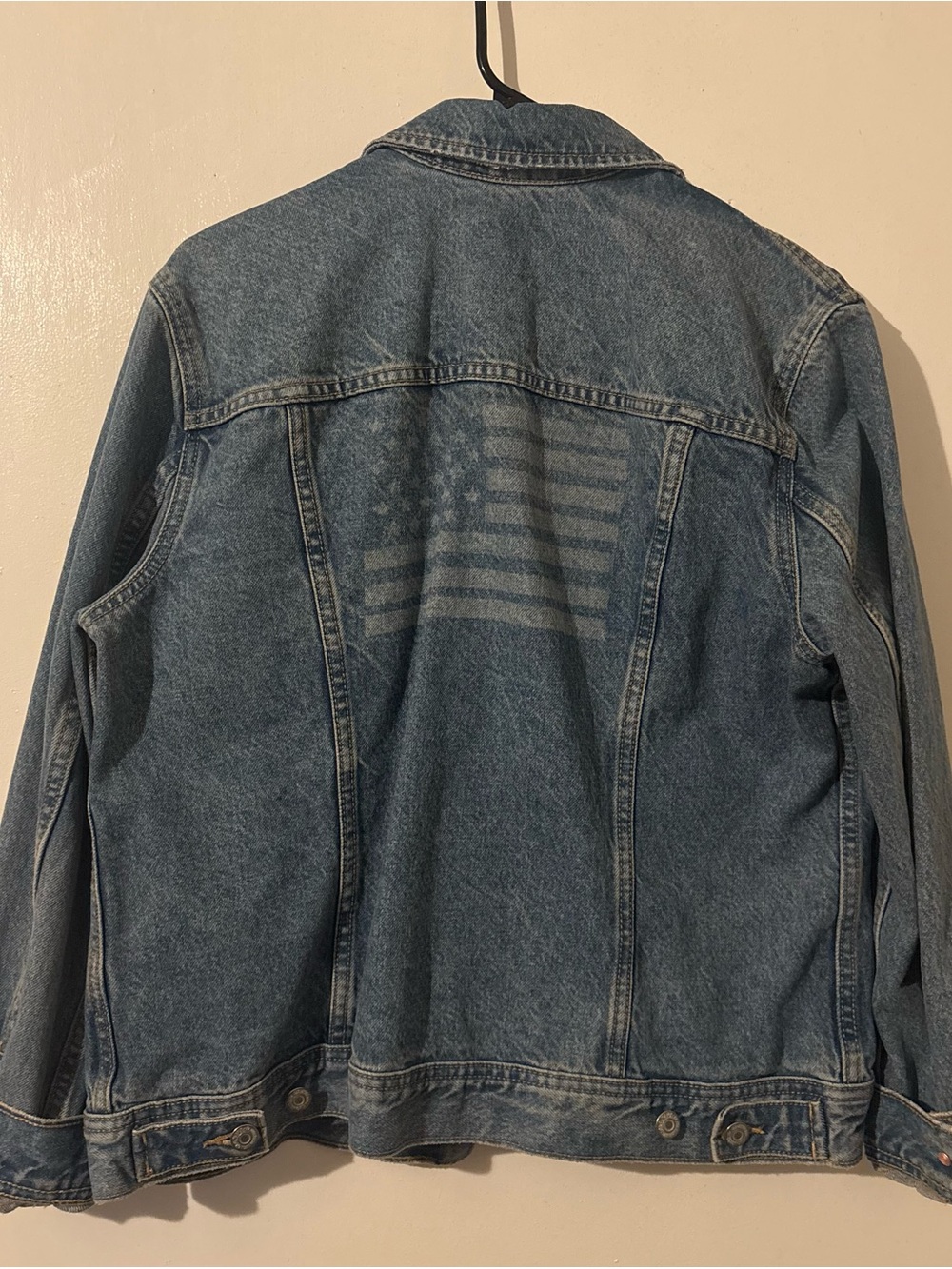 Old Navy Light Blue Denim Jacket with Button Front